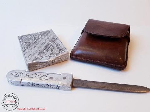 handcrafted nazi wallet